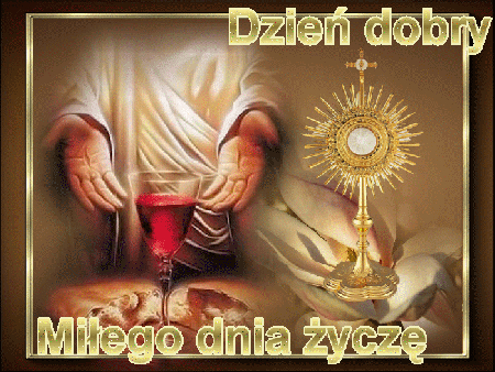 Dzień dobry i miłego dnia w dniu Bożego Ciała